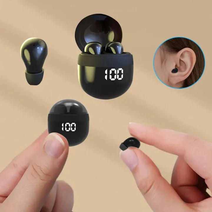 SK18 Invisible TWS Mini Wireless Bluetooth Earphones